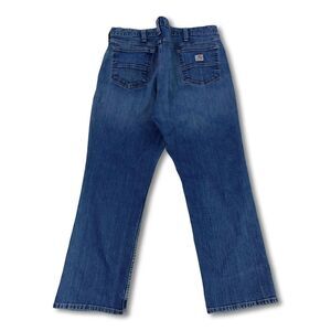 Carhartt Men's Navy and Blue Jeans